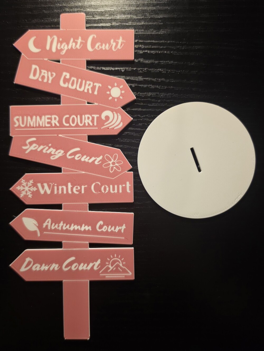 ACOTAR Display Sign For Bookcase - Picture 3 of 5